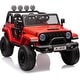 preview thumbnail 16 of 18, 24V 7AH Kids Ride on Truck Car 2 Seater Electric Vehicles for Toddles Red