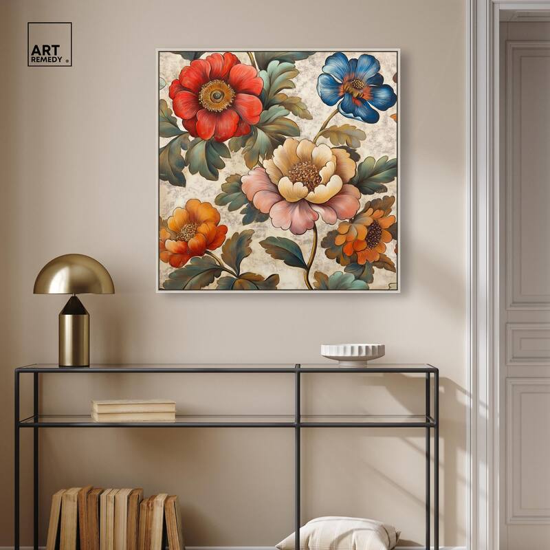 Golden Gardenia II Canvas by Art Remedy