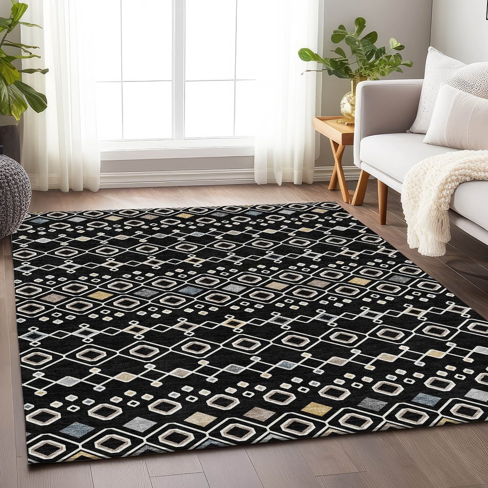 Premium Washable Super Soft Moroccan Global Mayfield Rug