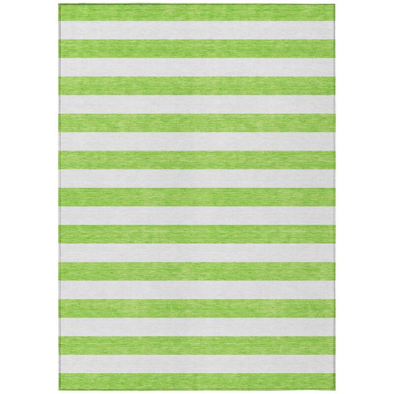 Dara Stripe Weather Resistant Classic Meets Modern Runner Outdoor Rug