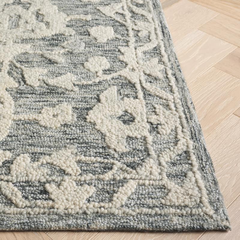 SAFAVIEH Handmade Marquee Olimpija Modern Wool Rug