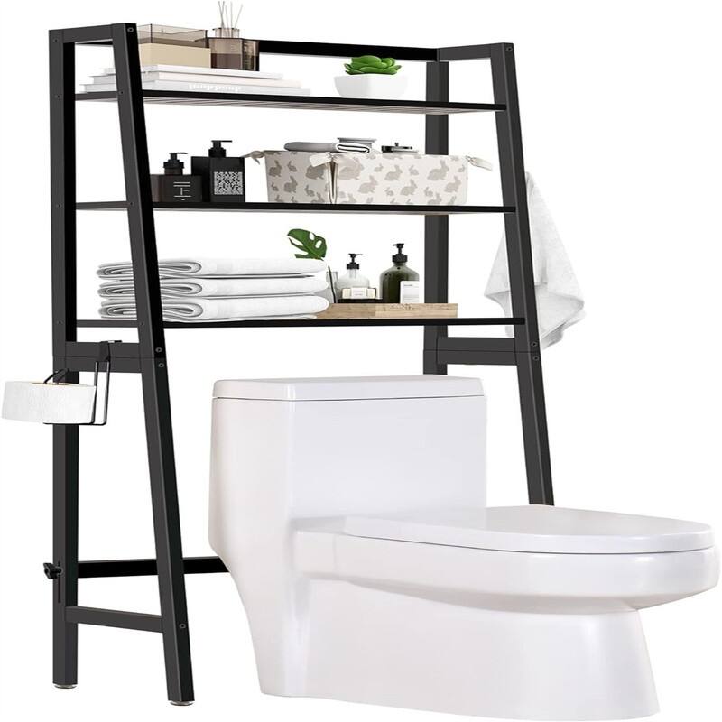 Over The Toilet Storage - 11.02"D x 25.59"W x 61.42"H