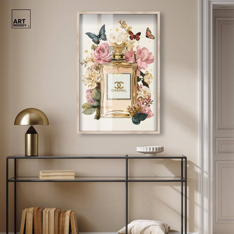 Glam Bloom Butterfly Perfume Shadowbox by Art Remedy
