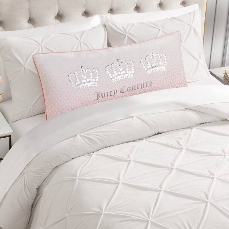 Juicy Couture Royal Crowns Pillow Decorative 1-Piece