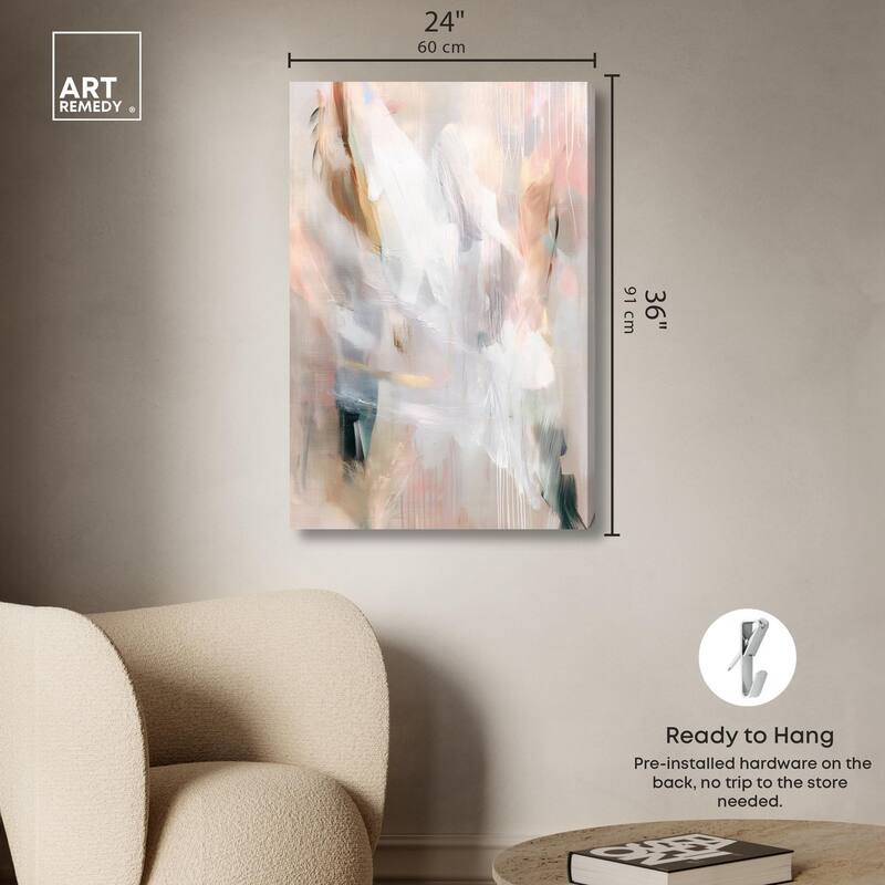 Drifting Colors I Canvas by Art Remedy, Gallery Wrapped