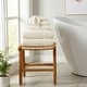 preview thumbnail 99 of 193, Linery & Co. Cotton Diamond Waffle Texture Bath Towels. 6 Piece Set - Ivory