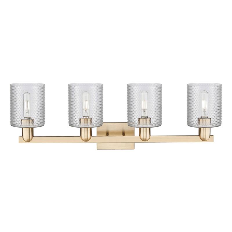Innovations Lighting Endless Possibilities Arcadia - Cobbleskill - 4 Light 32" Bath Vanity Light