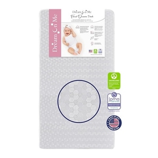 Dream On Me Honeycomb Orthopedic Firm Fiber Standard Baby Crib Mattress