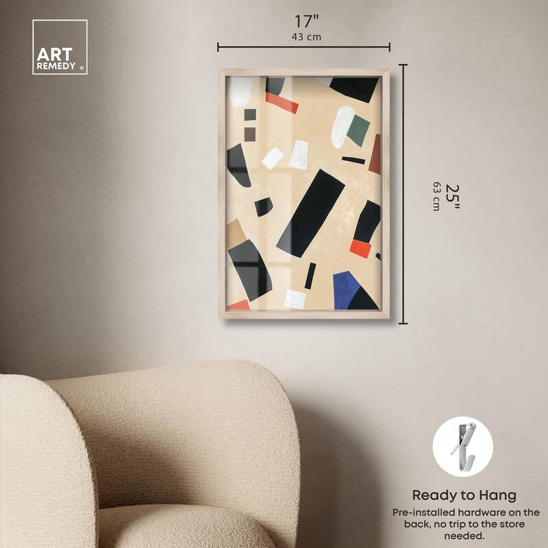 Mindscape Mosaic I Shadowbox by Art Remedy