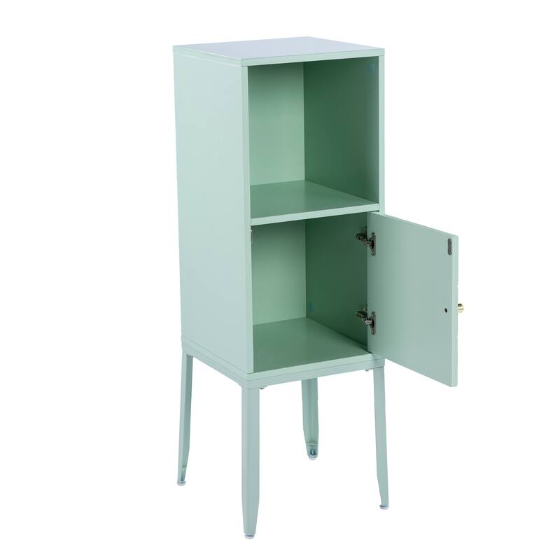 SEI Furniture Hallack Contemporary Wood Cabinet