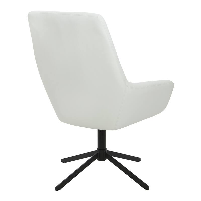 Swivel Office Chair with Black Nylon Base
