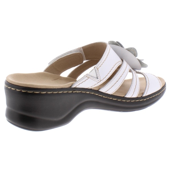 clarks floral sandals