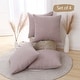 preview thumbnail 11 of 89, Deconovo Faux Linen Throw Pillow Covers 4 PCS(Cover Only) 16"x16" - Light Salmon