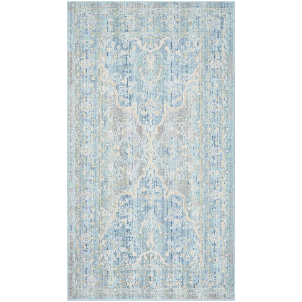 SAFAVIEH Windsor Arberie Shabby Chic Oriental Polyester Rug