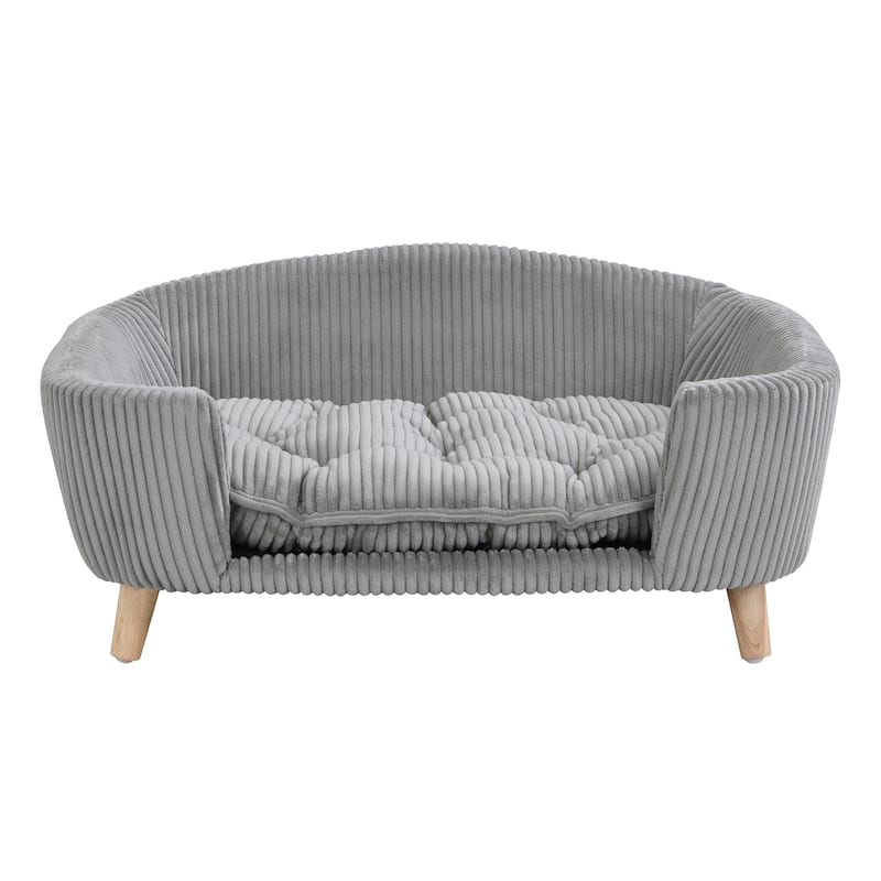 Christopher Knight Home - Araminta Elevated Corduroy Dog Bed