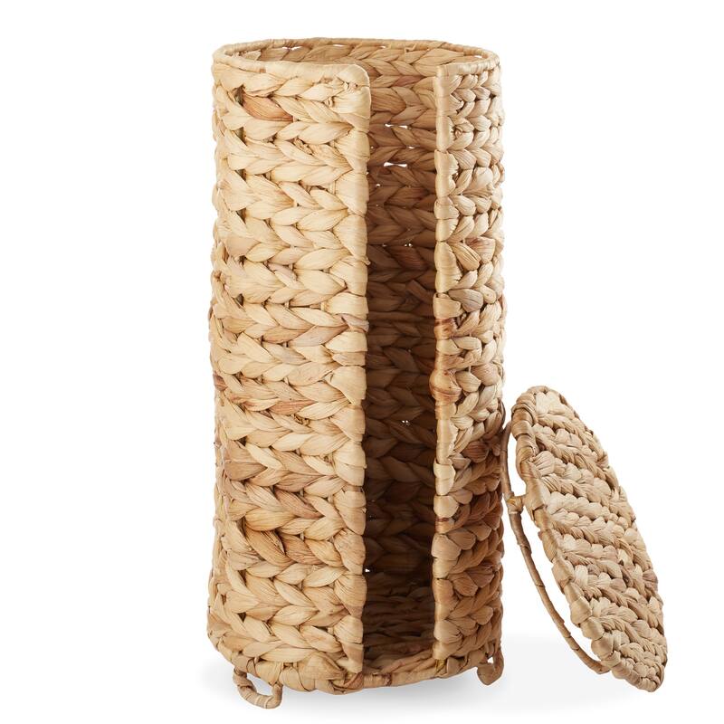 Toilet Paper Roll Holder Stand Bathroom Tissue Storage