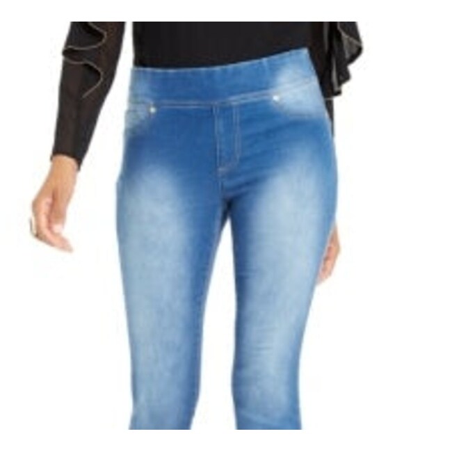 Thalia Sodi Women's Lace-Up Light-Wash Jeggings Blue Size Xs - Bed Bath \u0026  Beyond - 40654794