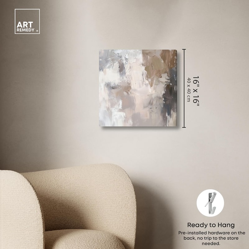 Faded Textured II Canvas by Art Remedy, Gallery Wrapped