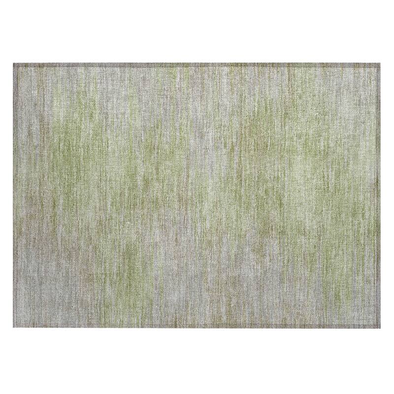 Machine Washable Indoor/ Outdoor Chantille Solid Ombre Rug