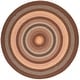 preview thumbnail 41 of 45, SAFAVIEH Handmade Braided Juliana Country Rug 5' Round - Brown/Light Brown - Round