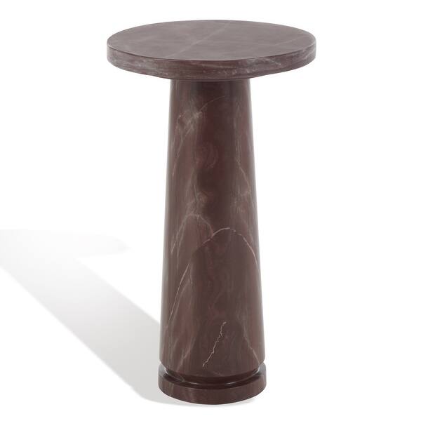 SAFAVIEH Couture Valentia Round Marble Accent Table