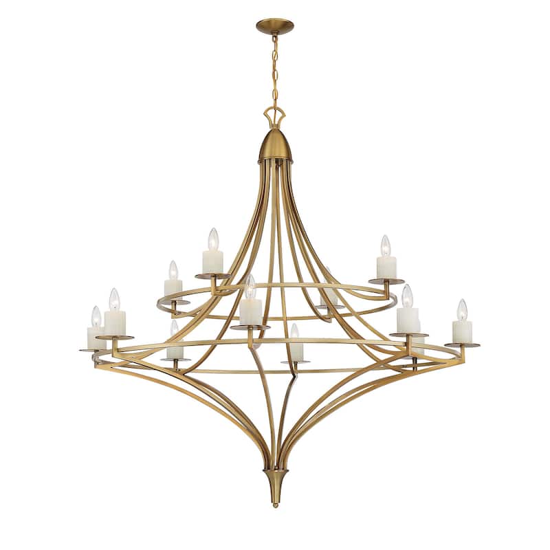 Savoy House 1-1672-12 Director 12 Light 50" Wide Chandelier