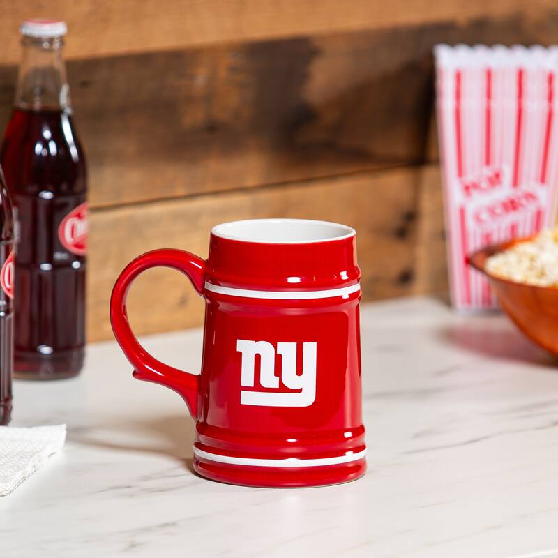New York Giants 24 oz Ceramic Stein Mug