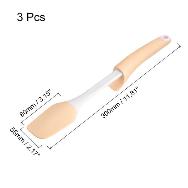 Silicone Spatula Spoon Rubber Handle, 300mm Heatresistant Scraper