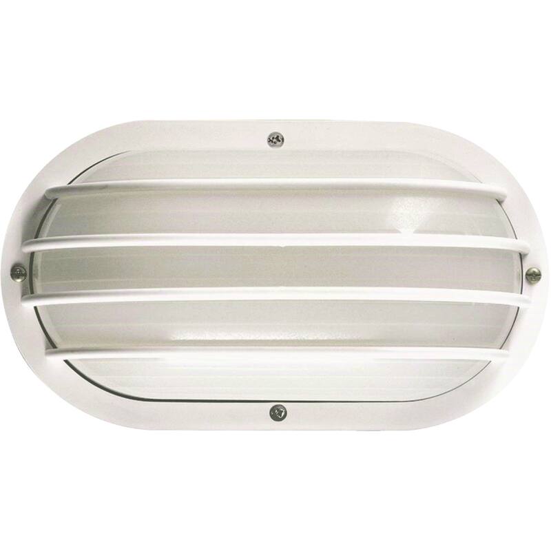 Volume Lighting 1-light White Outdoor Wall-Mounted Light Fixture