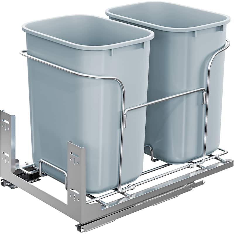 Moasis Set of 2 Pull Out Kitchen Waste Containers
