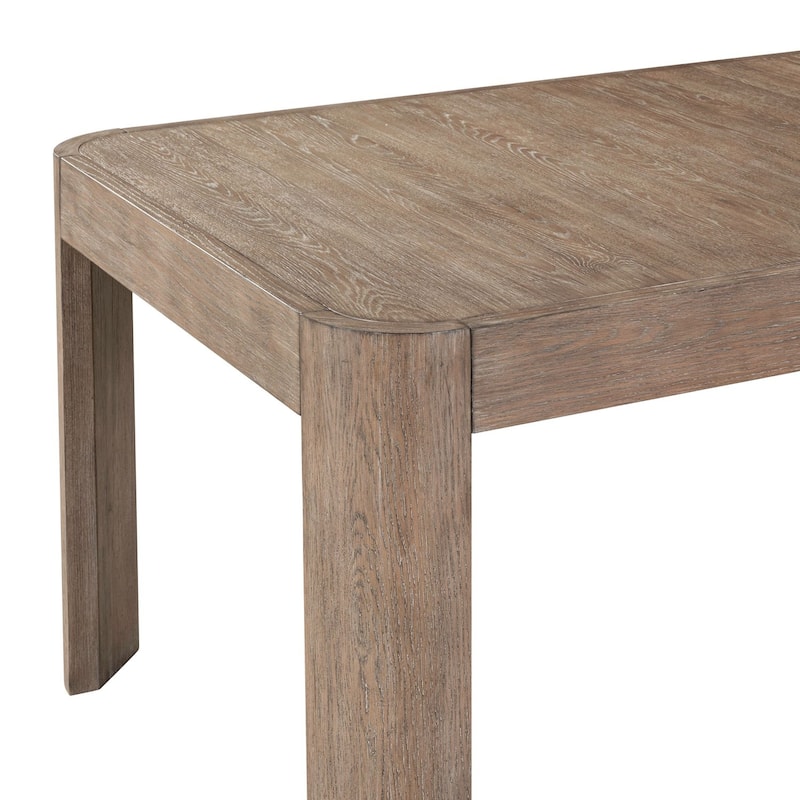 Liberty Furniture South Bend Rectangular Leg Table with Removable Leaf - Width 42"x Depth 110" x Height 30"