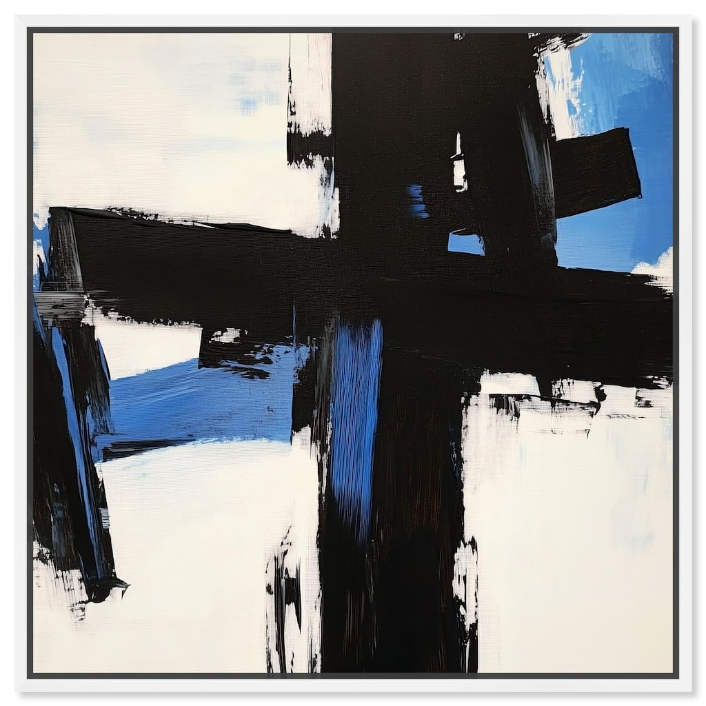 Blue Streak II Canvas by Art Remedy