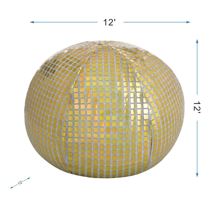 StyleCraft Mirage Metallic Throw Pillow