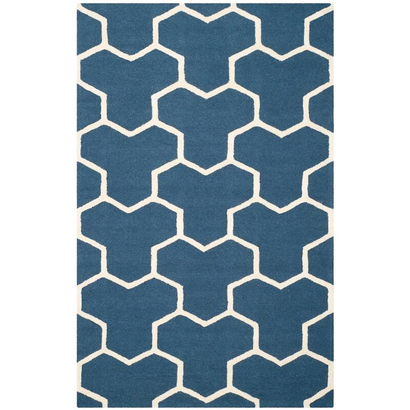SAFAVIEH Handmade Cambridge Nevila Modern Moroccan Wool Rug