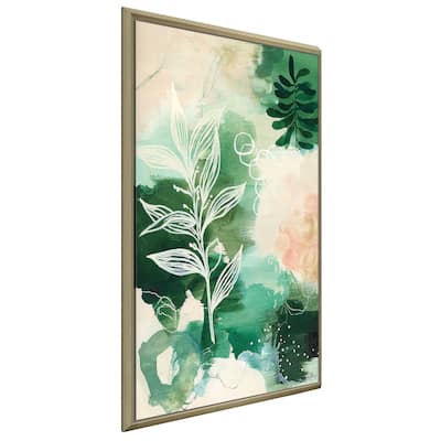 "Nature Story I" Print on Floating Canvas