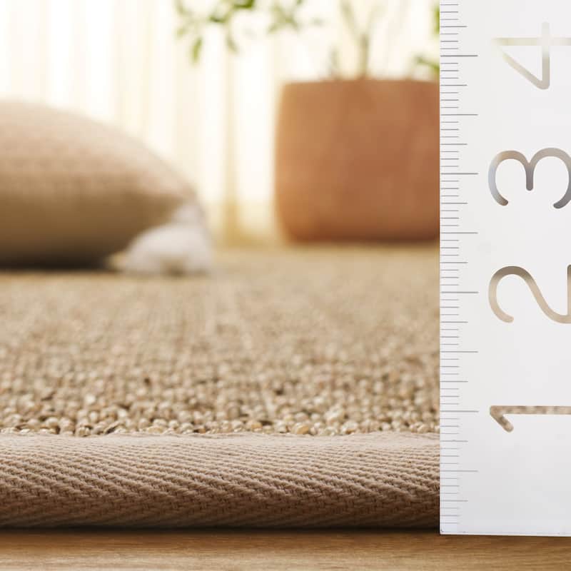 SAFAVIEH Natural Fiber Zymryd Basketweave Seagrass Rug