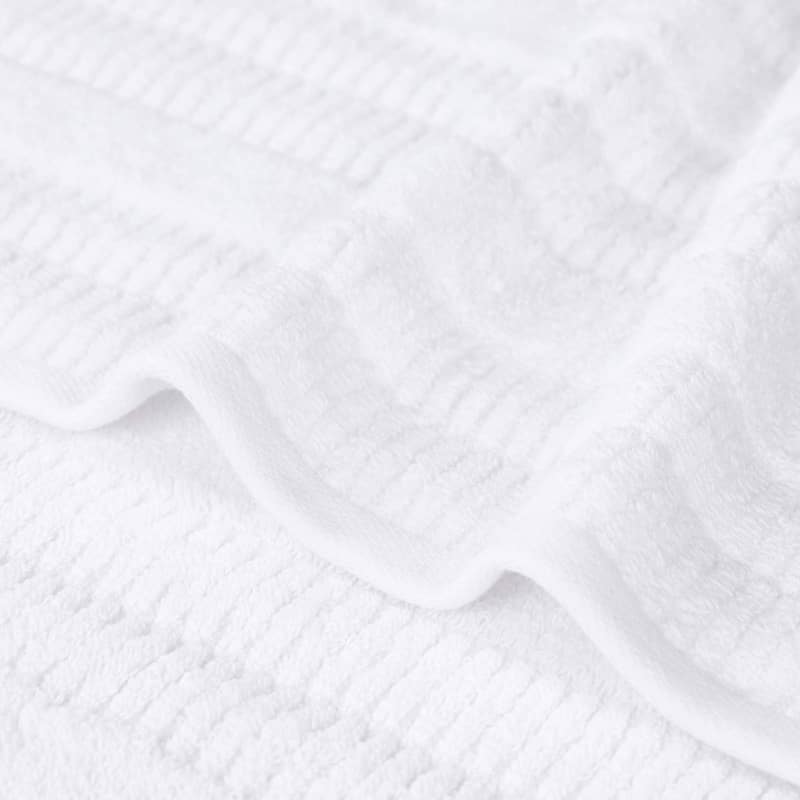Superior Mika Smart Twist Viscose Cotton Blend Face Towels Washcloths, Set of 12