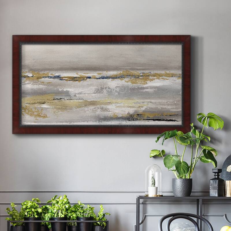 Golden Fog Premium Framed Canvas- Ready to Hang