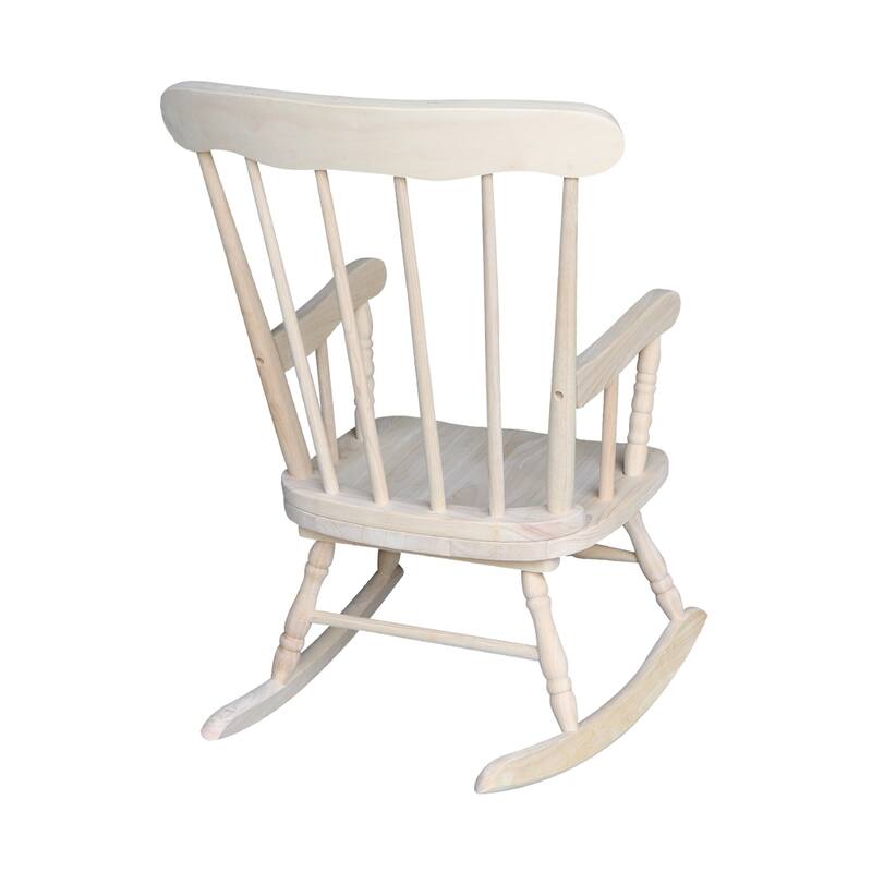 Solid Wood Juvenile Rocking Chair