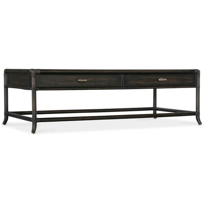 Hooker Furniture 6950-80210 Retreat 29" Wide Wood Top Maple Coffee - Black Sand