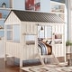 preview thumbnail 3 of 13, Weathered White and Washed Gray Full Bed Grey