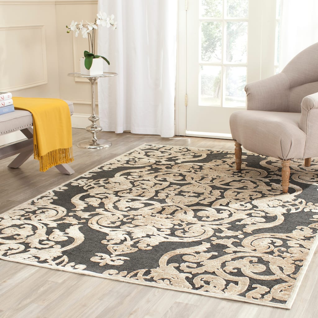 SAFAVIEH Paradise Milagrosa Watercolor Modern Viscose Rug