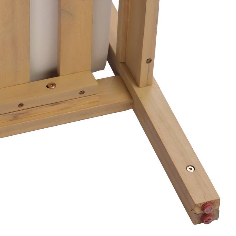 Christopher Knight Home - Modern 26.38" Deep Seat Outdoor Patio Club Chair with Ergonomic Slatted Backrest & Soft Cushion