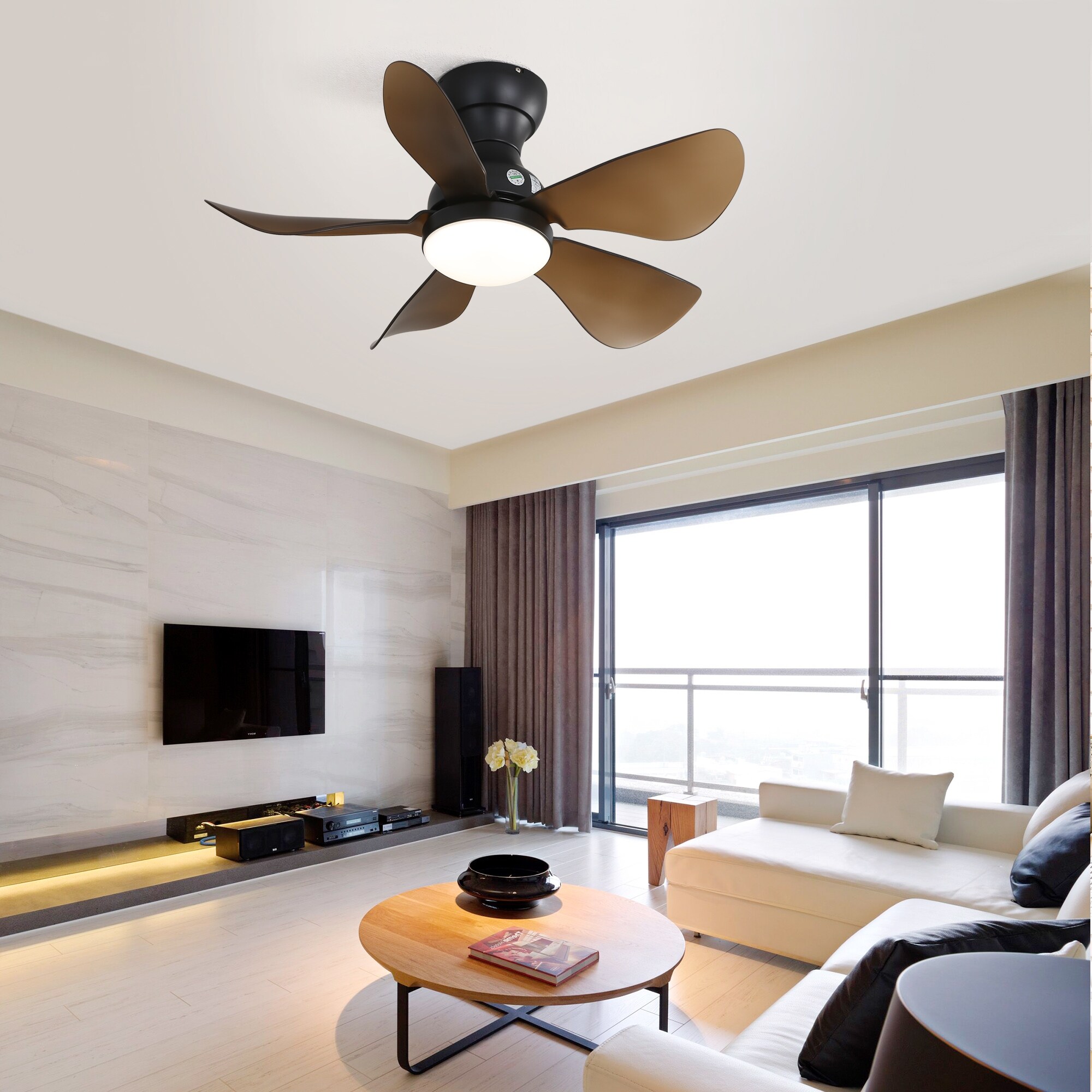 Qazqa ceiling fan on sale