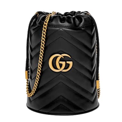 Gucci Small GG Marmont Bucket Bag