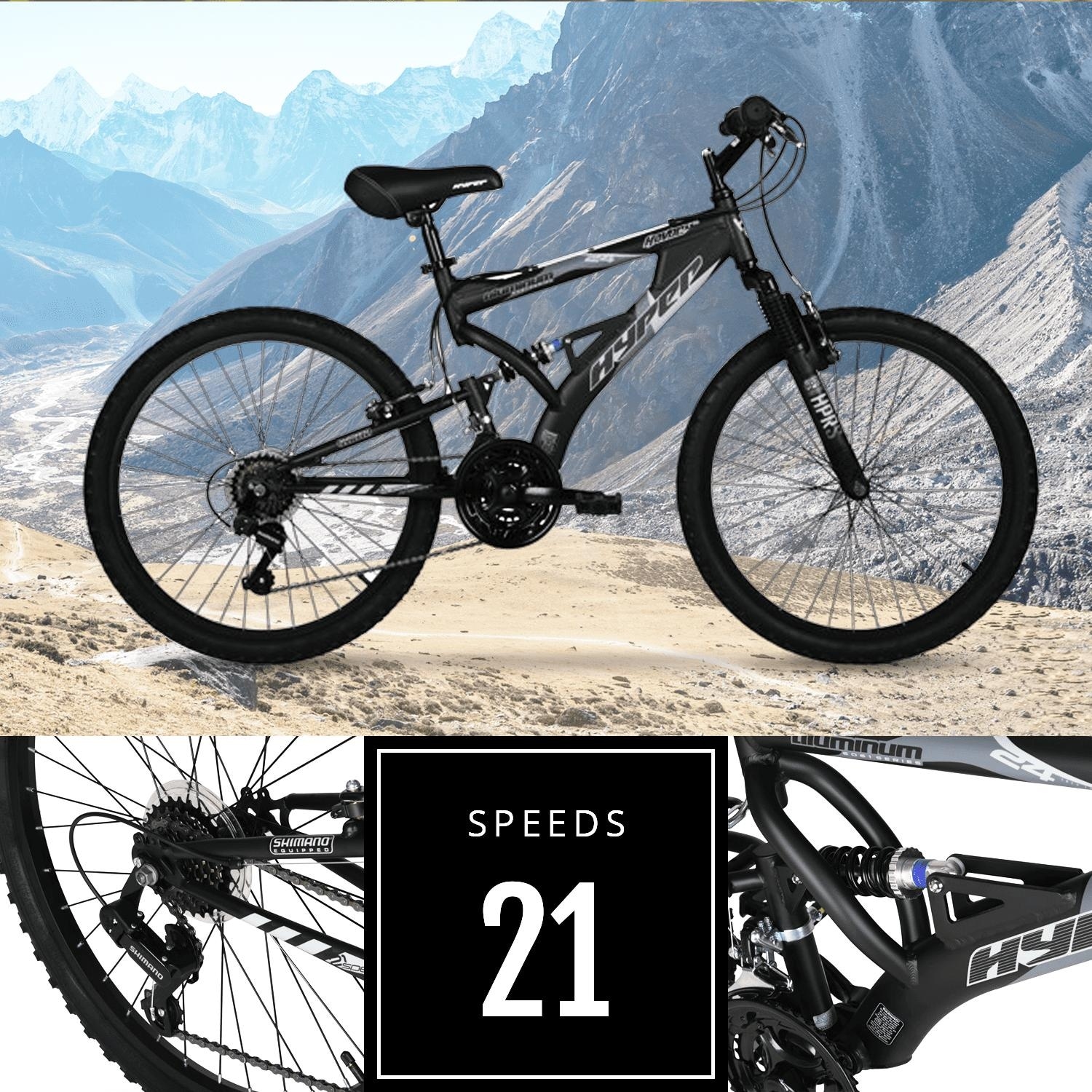 24 In. Boys Havoc Mountain Bike, Kids, Black - Bed Bath & Beyond