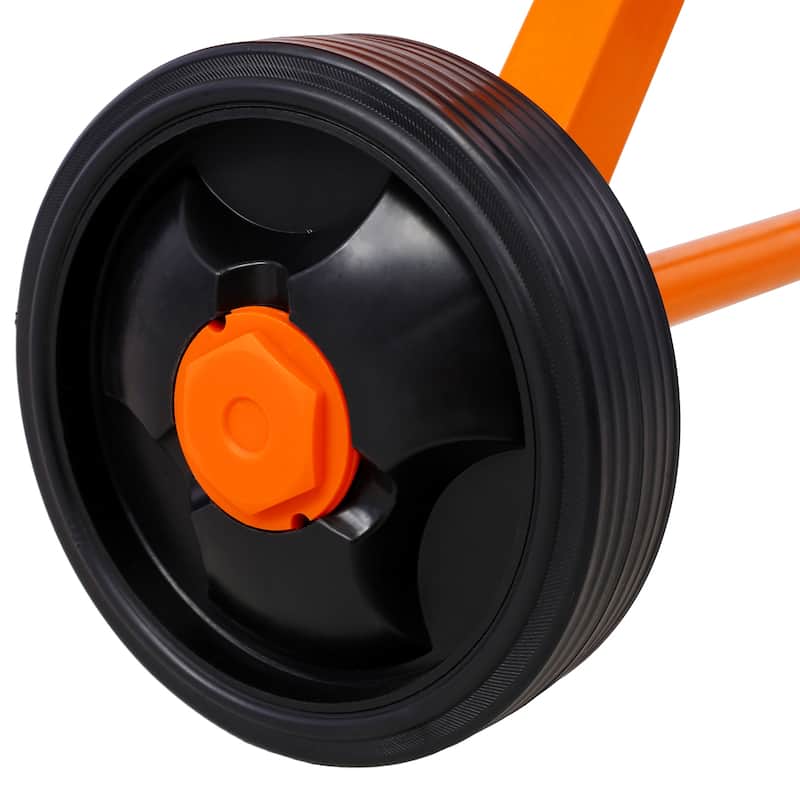 Cement Mixer, 3 Cu. Ft Electric Concrete Mixer Machine, 110v AC Motor Portable Power Cement Mixers for Mortar, Stucco and Fodder