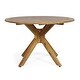 preview thumbnail 21 of 29, Cedros Wicker/ Acacia Wood Outdoor 5-piece Dining Set by Christopher Knight Home