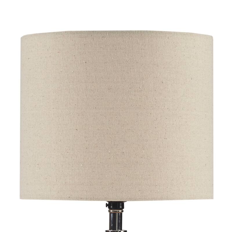 Textured Ceramic Table Lamp,for Living Room,Hallway,Entryway