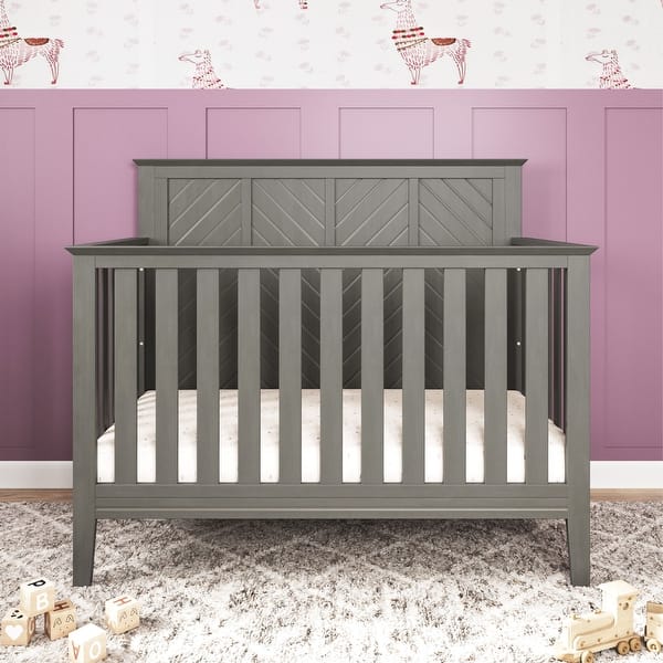 slide 2 of 24, Child Craft Atwood 4-in-1 Convertible Baby Crib - N/A Lunar Gray